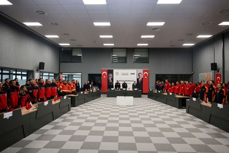 BODRUM BELEDİYESİ BAK EKİBİNE AFAD AKREDİTASYON ARMASI