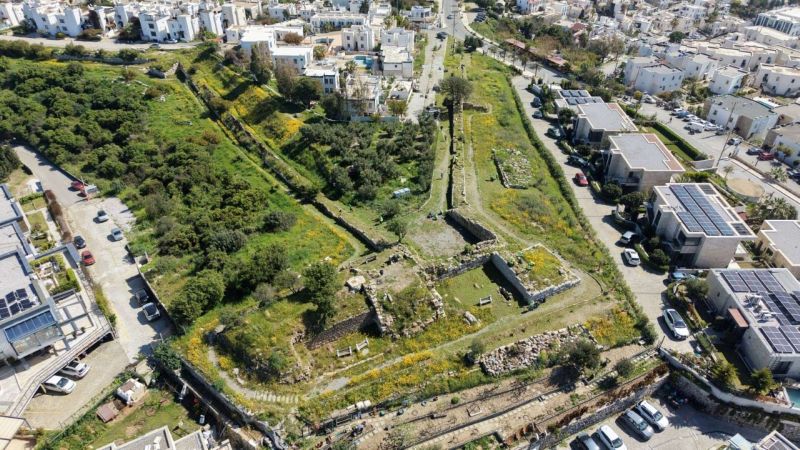 ANTİK HALİKARNASSOS SURLARINDA TURİZM HAFTASI HAZIRLIĞI