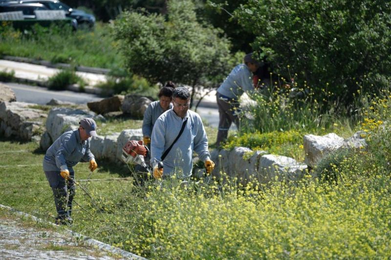 ANTİK HALİKARNASSOS SURLARINDA TURİZM HAFTASI HAZIRLIĞI