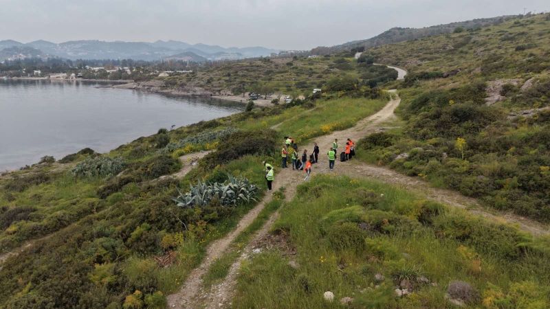 BODRUM’DA TEMİZLİK SEFERBERLİĞİ YENİDEN BAŞLADI