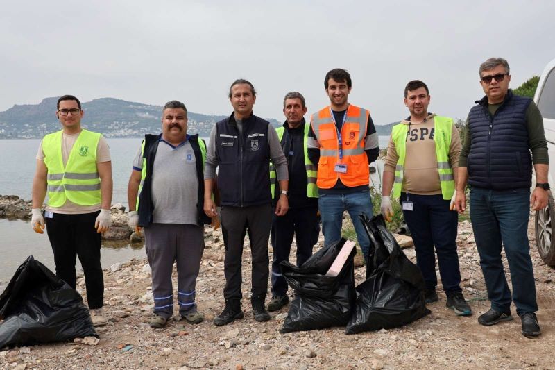 BODRUM’DA TEMİZLİK SEFERBERLİĞİ YENİDEN BAŞLADI
