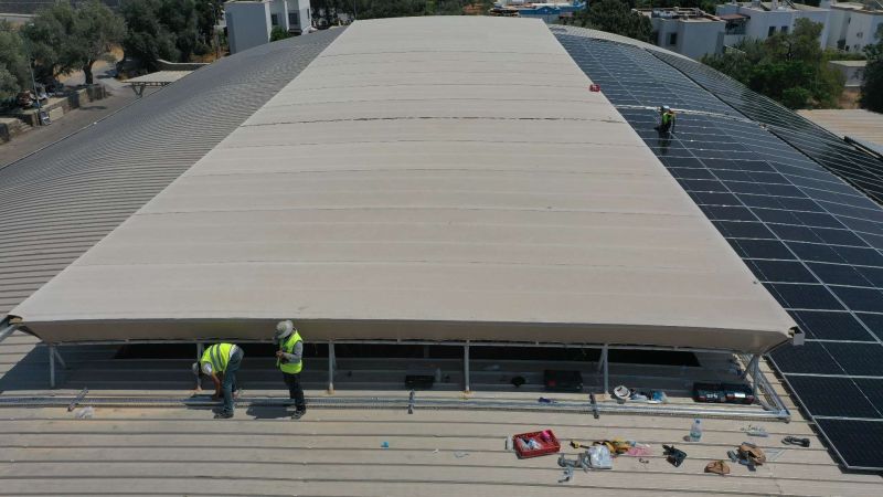 BİTEZ PAZAR YERİ GES PROJESİNDE ENERJİ VERİMLİLİĞİ ARTIYOR