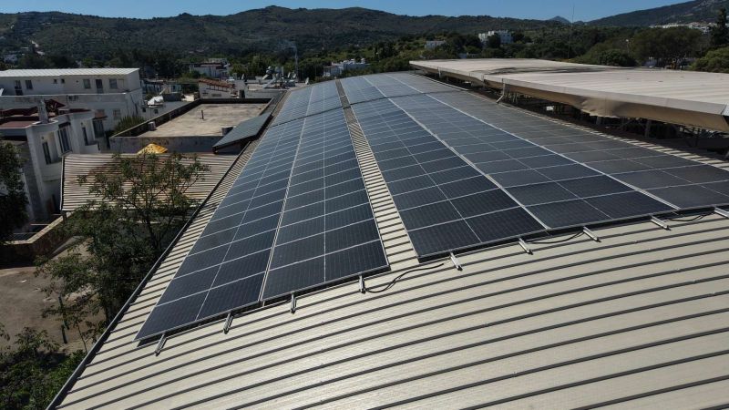 BİTEZ PAZAR YERİ GES PROJESİNDE ENERJİ VERİMLİLİĞİ ARTIYOR