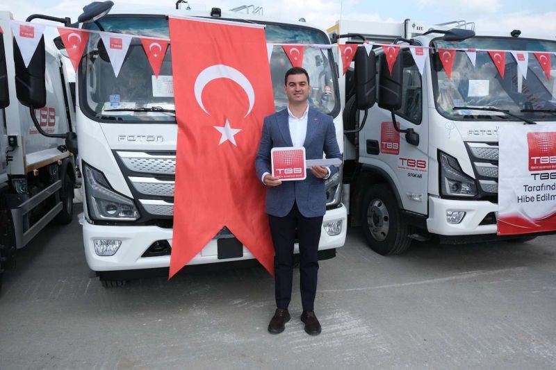 Türkiye Belediyeler Birliği’nden Belediyeye Hizmet Aracı Desteği