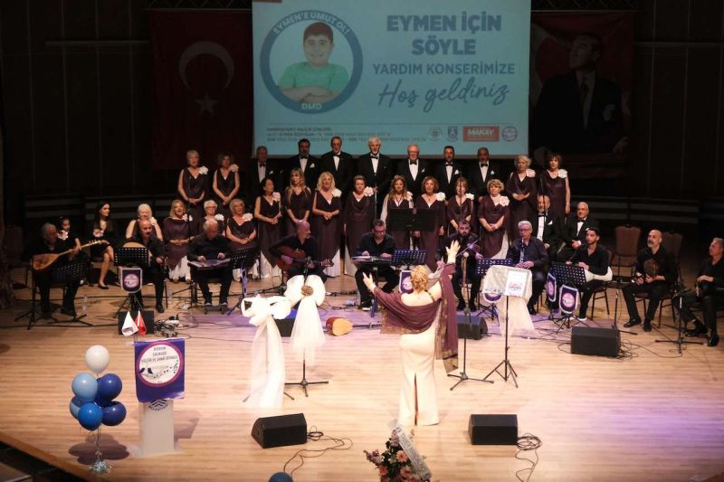 BODRUM’DA EYMEN İÇİN SÖYLE YARDIM KONSERİ GERÇEKLEŞTİ
