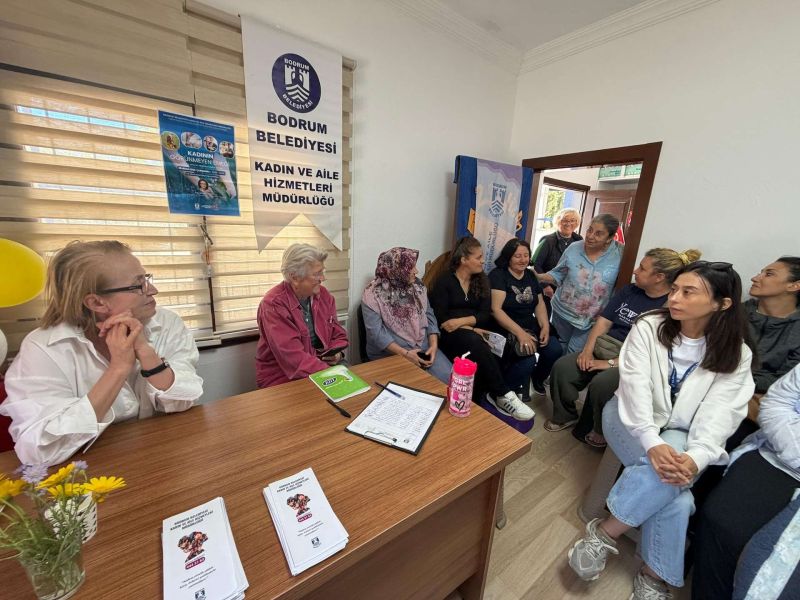 BELEDİYEDEN DİRMİL’DE ‘KADININ GÖRÜNMEYEN EMEĞİ’ SÖYLEŞİSİ