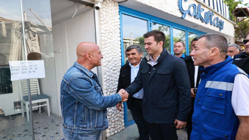 BAŞKAN MANDALİNCİ’DEN SAHA GEZİLERİNE YOĞUN MESAI