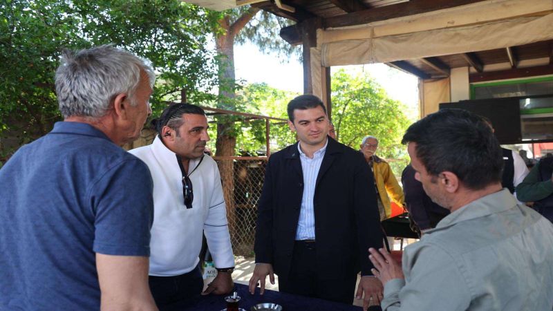 BAŞKAN MANDALİNCİ’DEN SAHA GEZİLERİNE YOĞUN MESAI
