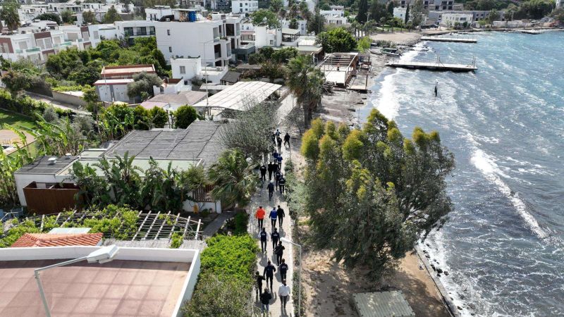 BAŞKAN MANDALİNCİ’DEN SAHA GEZİLERİNE YOĞUN MESAI
