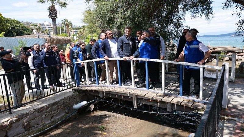 BAŞKAN MANDALİNCİ’DEN SAHA GEZİLERİNE YOĞUN MESAI