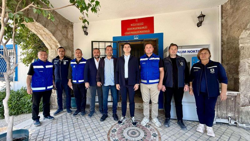 BAŞKAN MANDALİNCİ’DEN SAHA GEZİLERİNE YOĞUN MESAI