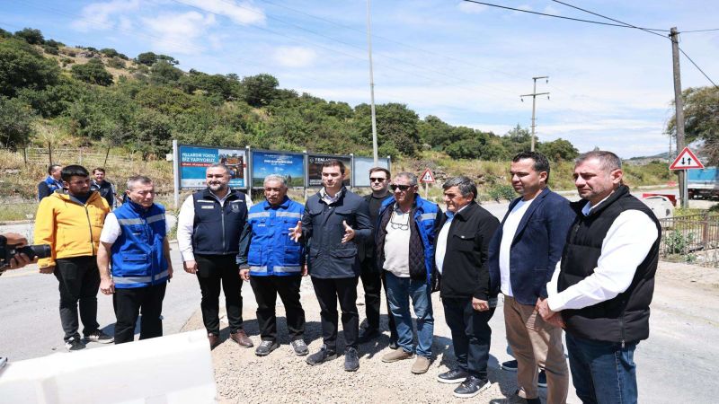 BAŞKAN MANDALİNCİ’DEN SAHA GEZİLERİNE YOĞUN MESAI