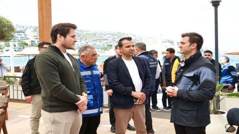BAŞKAN MANDALİNCİ’DEN SAHA GEZİLERİNE YOĞUN MESAI