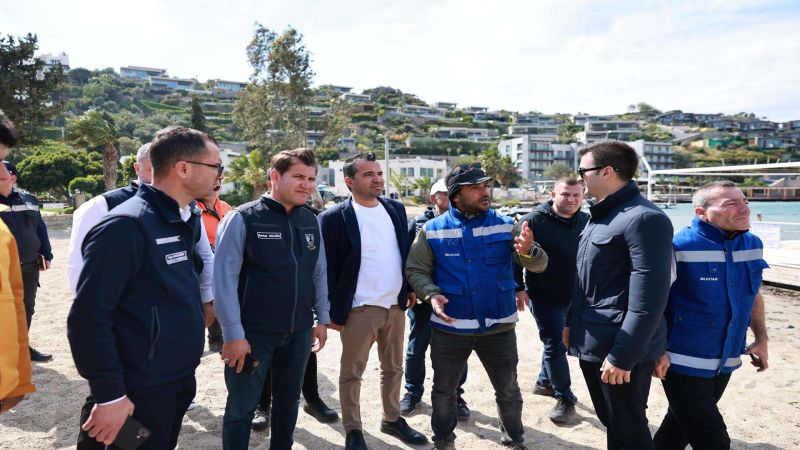 BAŞKAN MANDALİNCİ’DEN SAHA GEZİLERİNE YOĞUN MESAI