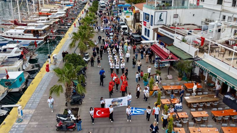 BODRUM’DA DOSTLUK VE KÜLTÜR KÖPRÜSÜ KURULDU