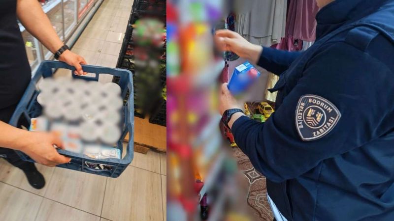 BODRUM'DA MARKETLERE SIKI DENETİM