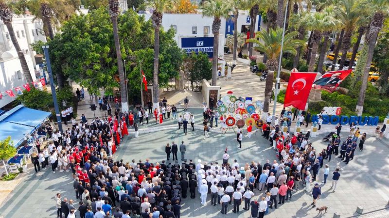 BODRUM’DA 19 MAYIS COŞKUYLA KUTLANDI