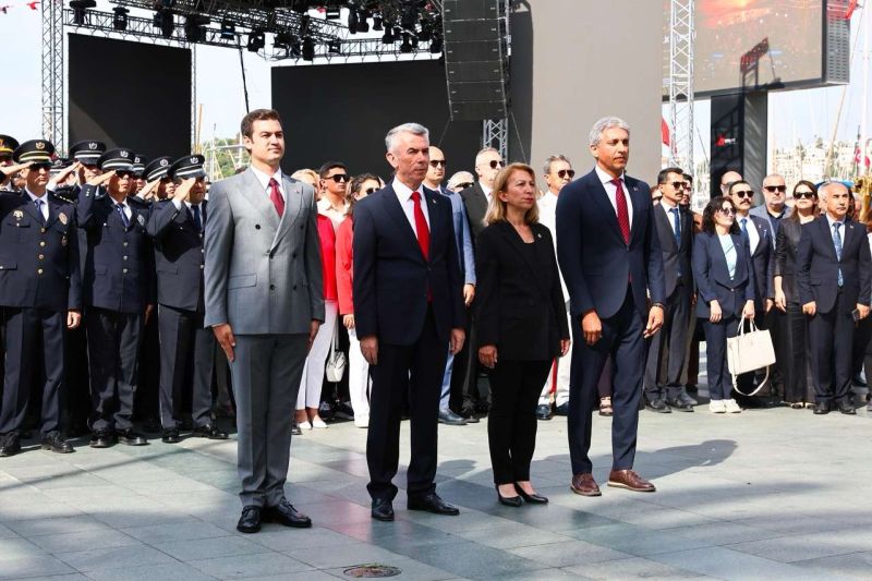 BODRUM’DA 19 MAYIS COŞKUYLA KUTLANDI