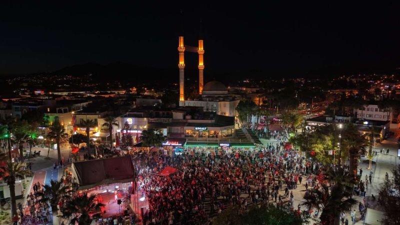 BODRUM’DA 19 MAYIS COŞKUYLA KUTLANDI