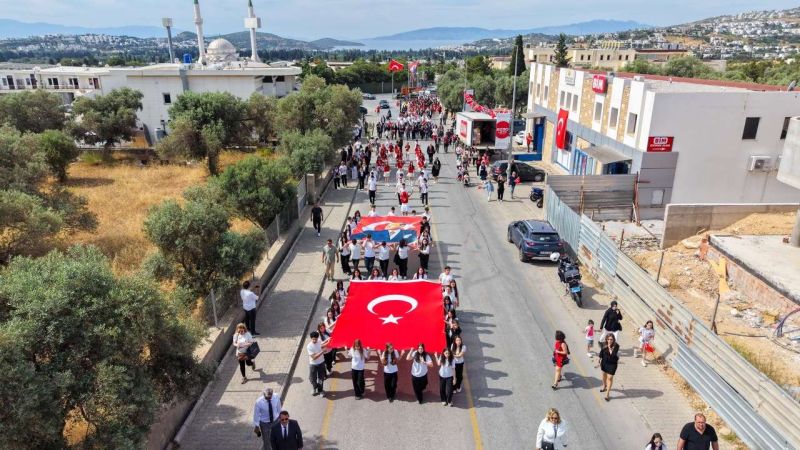 BODRUM’DA 19 MAYIS COŞKUYLA KUTLANDI