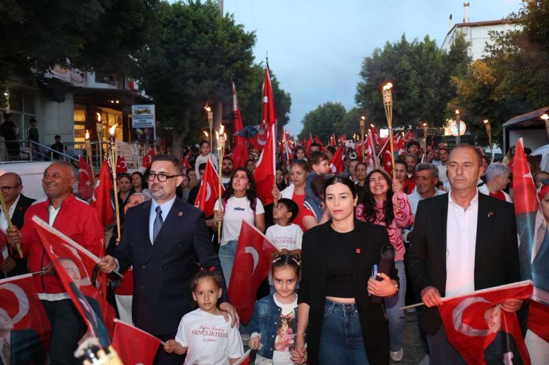 BODRUM’DA 19 MAYIS COŞKUYLA KUTLANDI