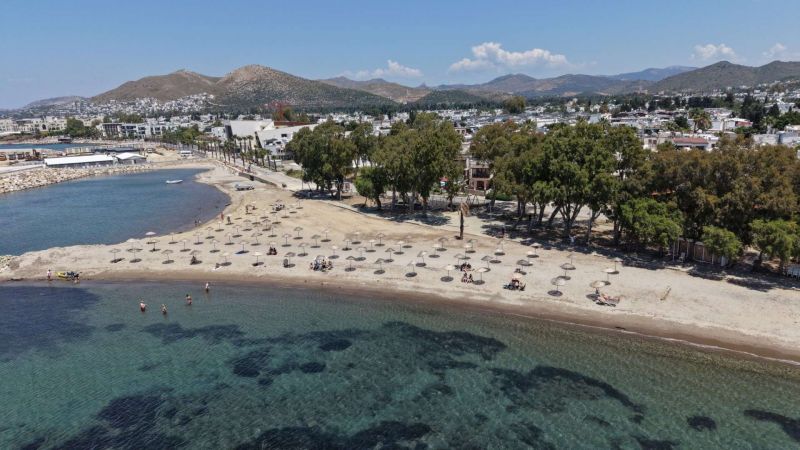 HALK PLAJLARINDAKİ ÇALIŞMALARDA SONA GELİNDİ
