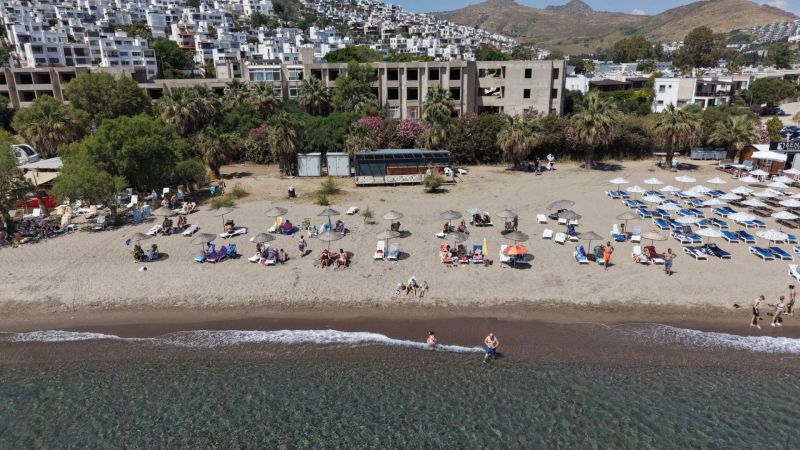HALK PLAJLARINDAKİ ÇALIŞMALARDA SONA GELİNDİ
