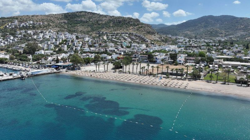 HALK PLAJLARINDAKİ ÇALIŞMALARDA SONA GELİNDİ