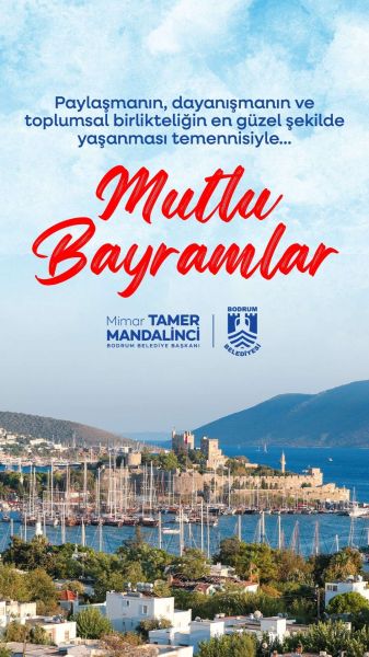 BAŞKAN MANDALİNCİ’DEN BAYRAM MESAJI
