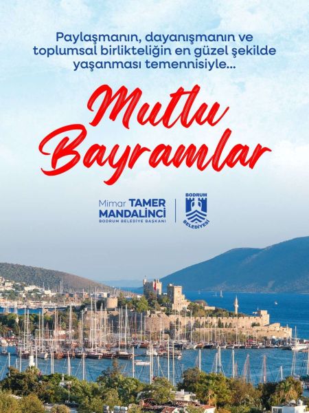 BAŞKAN MANDALİNCİ’DEN BAYRAM MESAJI