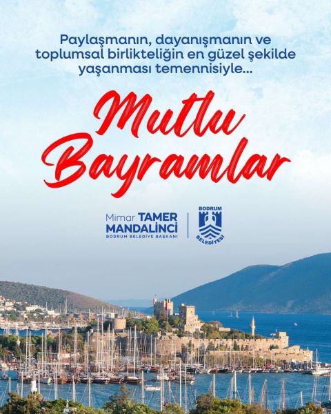 BAŞKAN MANDALİNCİ’DEN BAYRAM MESAJI