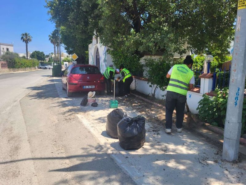 BODRUM’DA OT TEMİZLİĞİ ÇALIŞMALARI TÜM HIZIYLA DEVAM EDİYOR