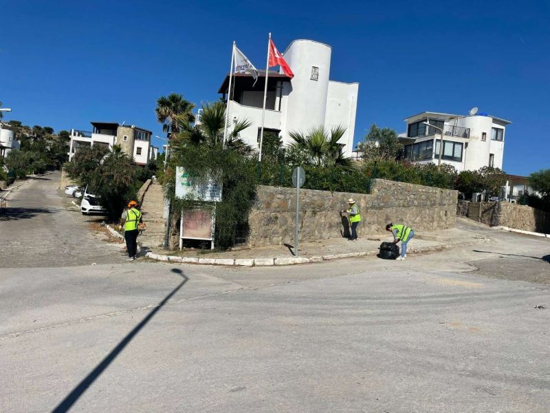 BODRUM’DA OT TEMİZLİĞİ ÇALIŞMALARI TÜM HIZIYLA DEVAM EDİYOR