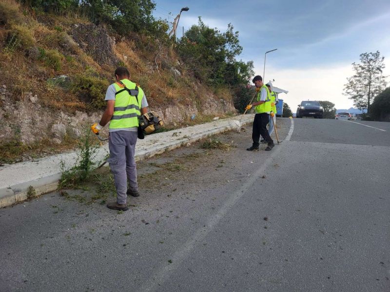 BODRUM’DA OT TEMİZLİĞİ ÇALIŞMALARI TÜM HIZIYLA DEVAM EDİYOR