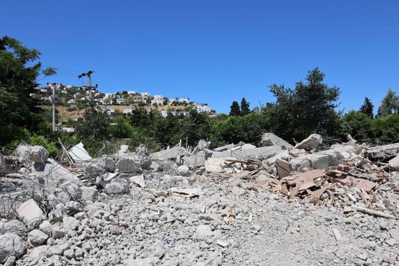 BODRUM BELEDİYESİ KAÇAK YAPIYA GEÇİT VERMİYOR
