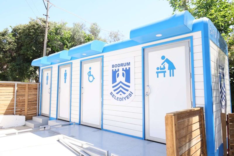 MODERN TUVALETLER HİZMETE ALINDI