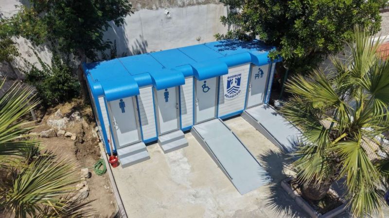 MODERN TUVALETLER HİZMETE ALINDI