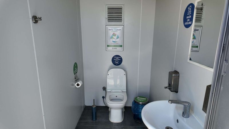 MODERN TUVALETLER HİZMETE ALINDI