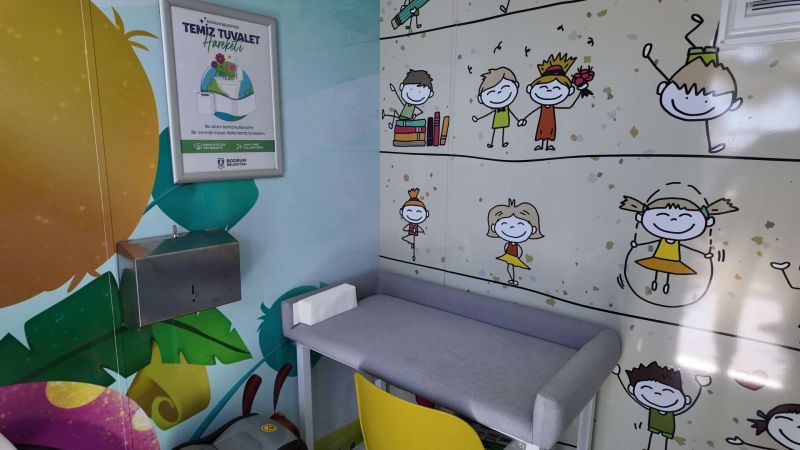 MODERN TUVALETLER HİZMETE ALINDI