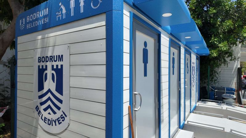 MODERN TUVALETLER HİZMETE ALINDI