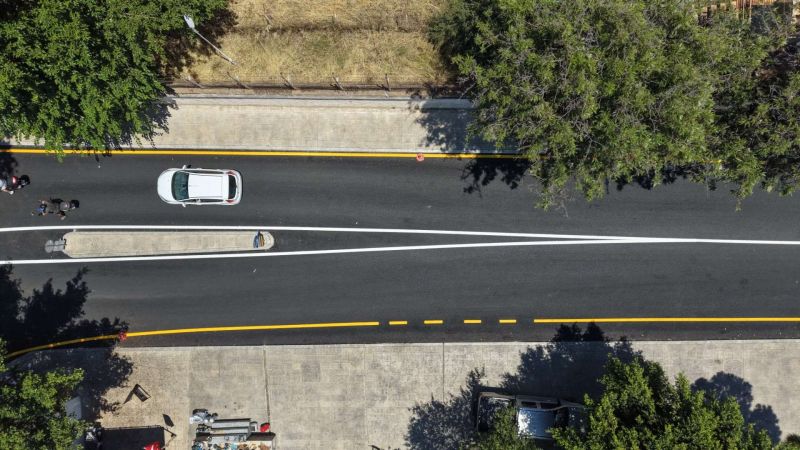 BERGAMUT CADDESİ İLE DERVİŞ GÖRGÜN CADDESİNDE ÇALIŞMALAR TAMAMLANDI