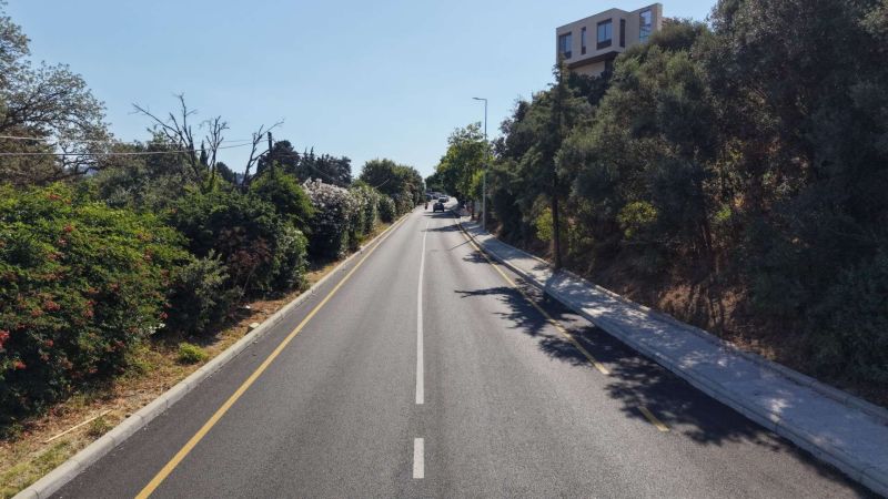 BERGAMUT CADDESİ İLE DERVİŞ GÖRGÜN CADDESİNDE ÇALIŞMALAR TAMAMLANDI
