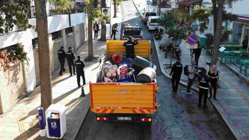 BODRUM’DA İŞGALLERE VE GÖRÜNTÜ KİRLİLİĞİNE KARŞI ORTAK MÜCADELE