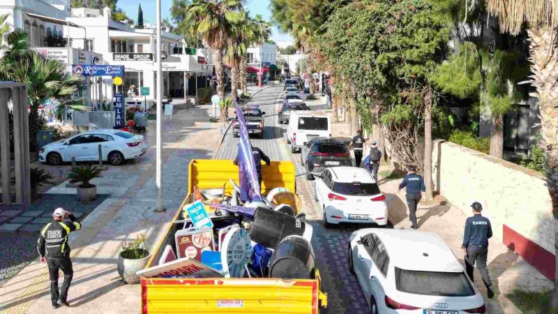 BODRUM’DA İŞGALLERE VE GÖRÜNTÜ KİRLİLİĞİNE KARŞI ORTAK MÜCADELE