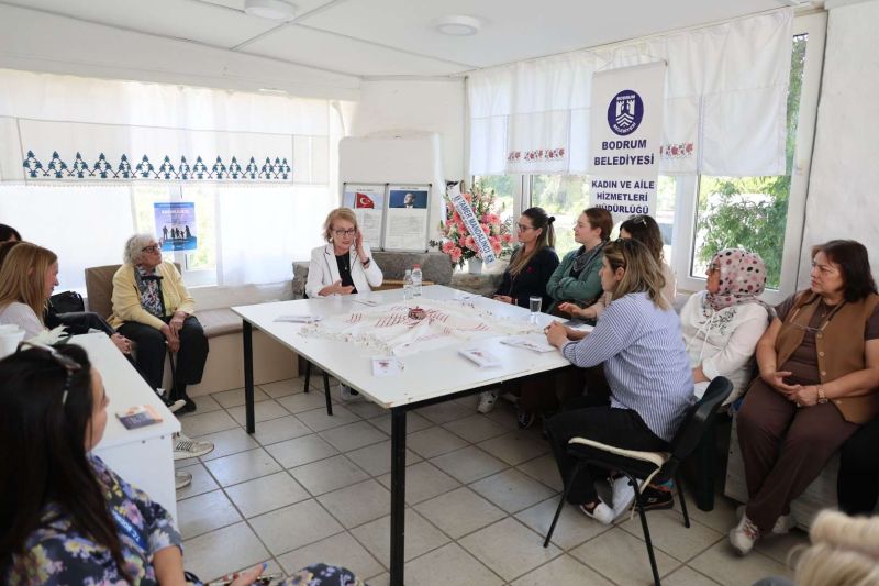 BODRUM BELEDİYESİ KADIN VE AİLE HİZMETLERİ MÜDÜRLÜĞÜNDEN 4 BİN 528 VATANDAŞA DESTEK