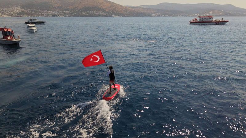 DENİZCİLİK VE KABOTAJ BAYRAMI'NIN 100. YILI BODRUM'DA KUTLANDI