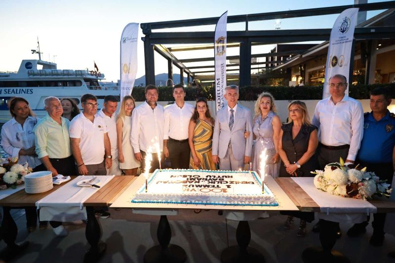 DENİZCİLİK VE KABOTAJ BAYRAMI'NIN 100. YILI BODRUM'DA KUTLANDI