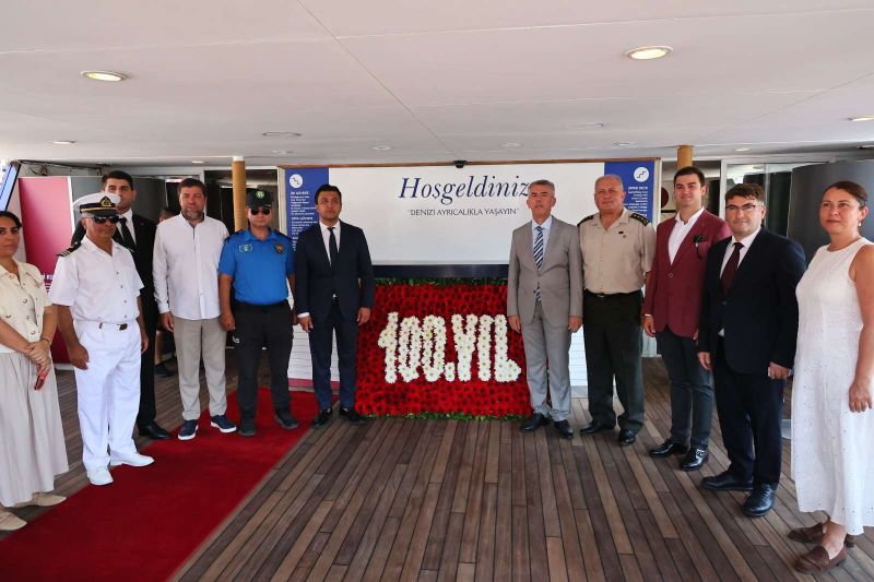 DENİZCİLİK VE KABOTAJ BAYRAMI'NIN 100. YILI BODRUM'DA KUTLANDI