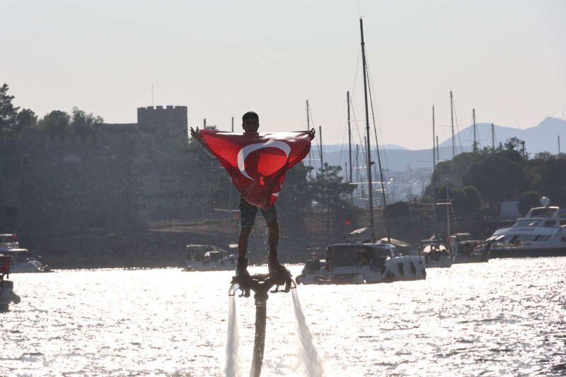 DENİZCİLİK VE KABOTAJ BAYRAMI'NIN 100. YILI BODRUM'DA KUTLANDI