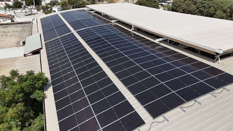 BODRUM BELEDİYESİ, GÜNEŞTEN 106 BİN 500 KWH TEMİZ ENERJİ ÜRETTİ